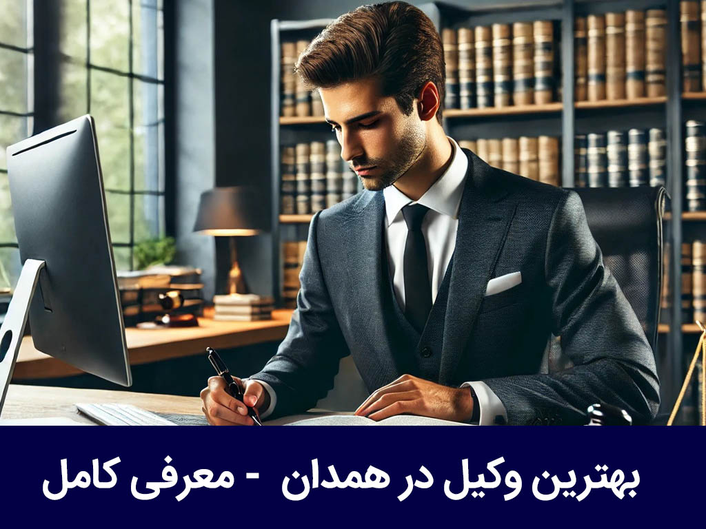 بهترین وکیل در همدان