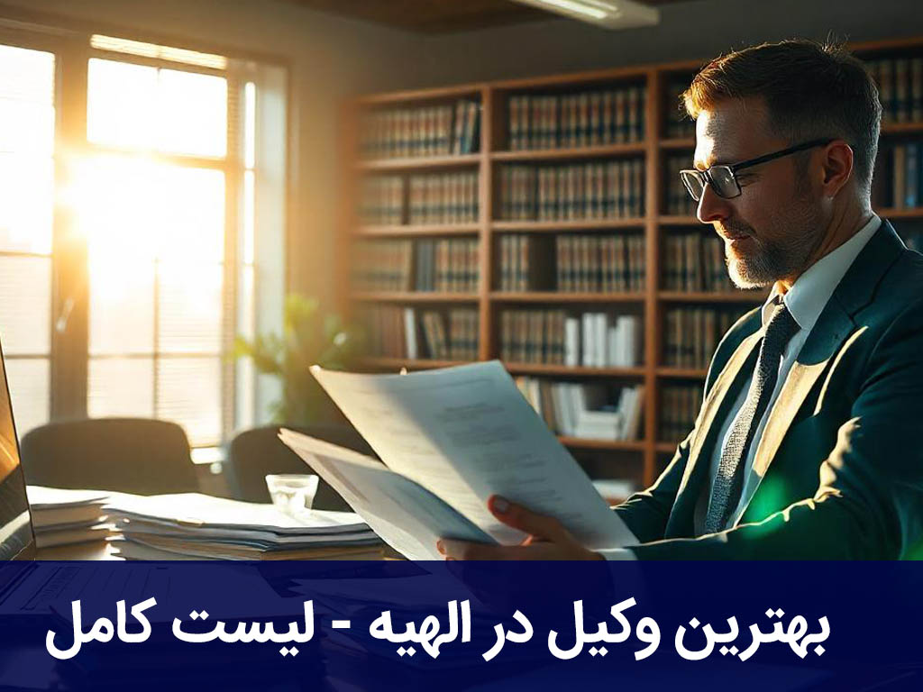 بهترین وکیل در الهیه