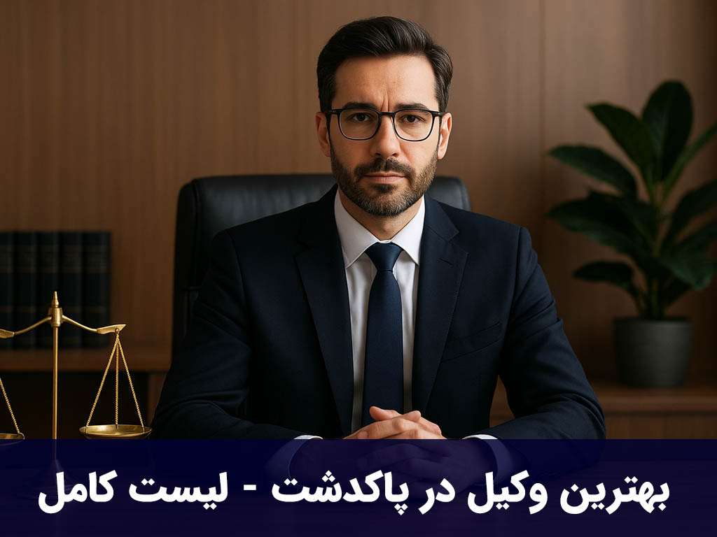 بهترین وکیل در پاکدشت