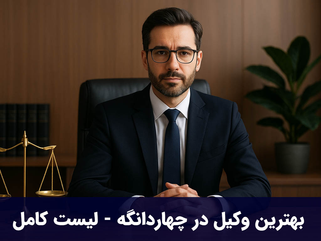 بهترین وکیل در چهاردانگه