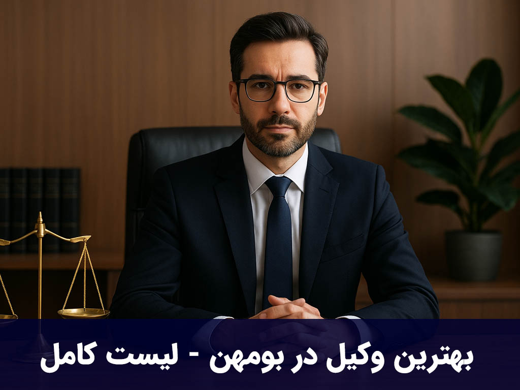 بهترین وکیل در بومهن