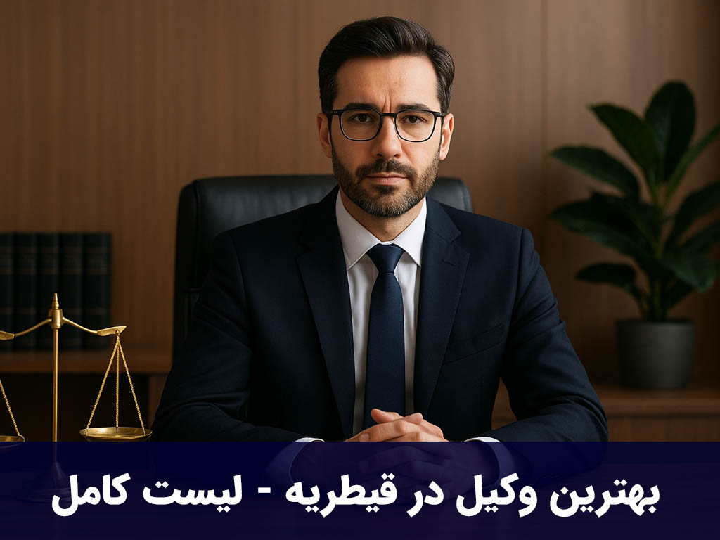 بهترین وکیل در قیطریه